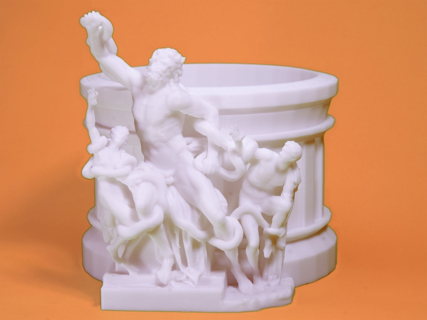 Laocoon and His Sons Planter - 3D Printed