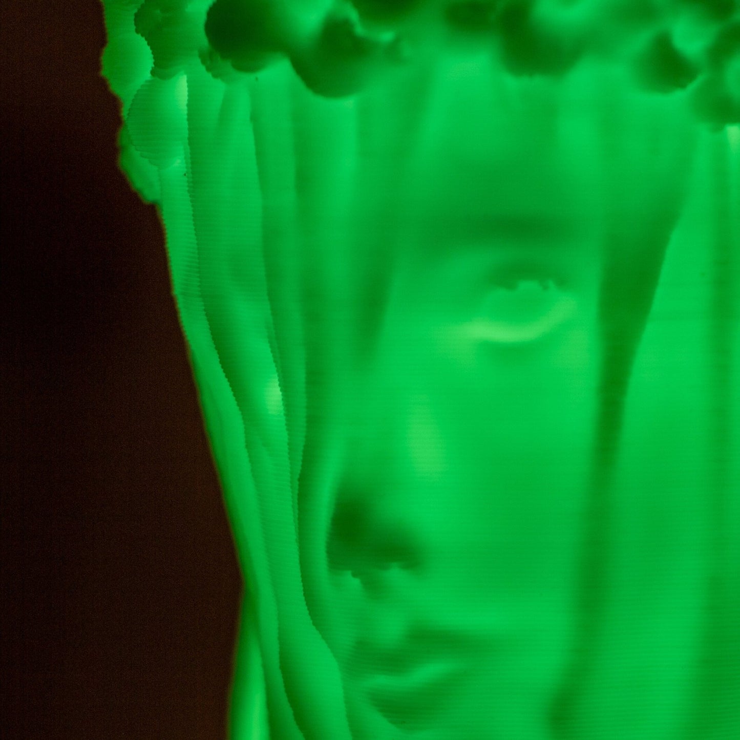 Veiled Lady Bust Lamp - Color Changing - 3D Printed