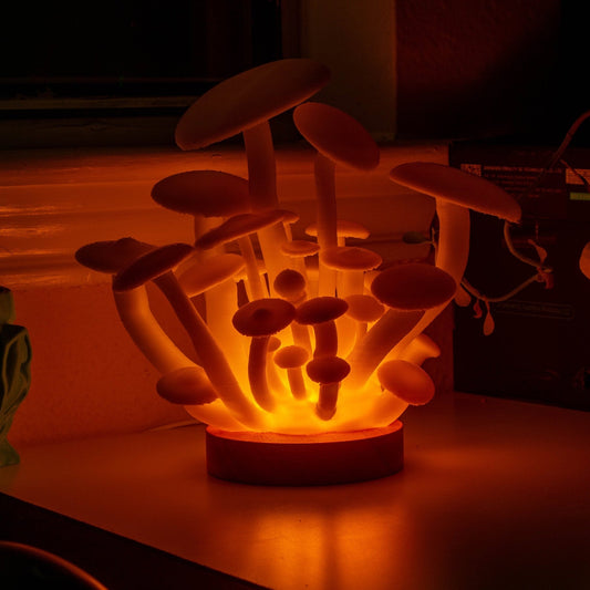 Mushroom Lamp - Color Changing - 3D Printed