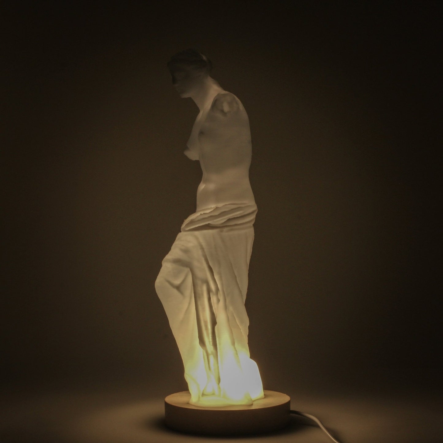 Venus De Milo Lamp - Warm White - 3D Printed